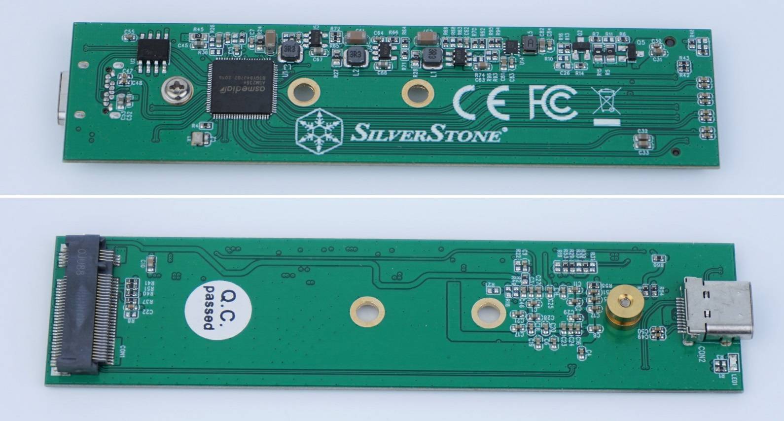 SilverStone MS12 External M.2 SSD Enclosure