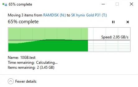 SSD PCIe NVMe SK hynix Gold P31