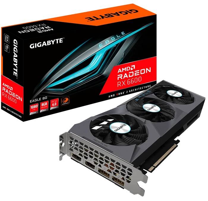 GIGABYTE Radeon RX 6600 EAGLE 8G