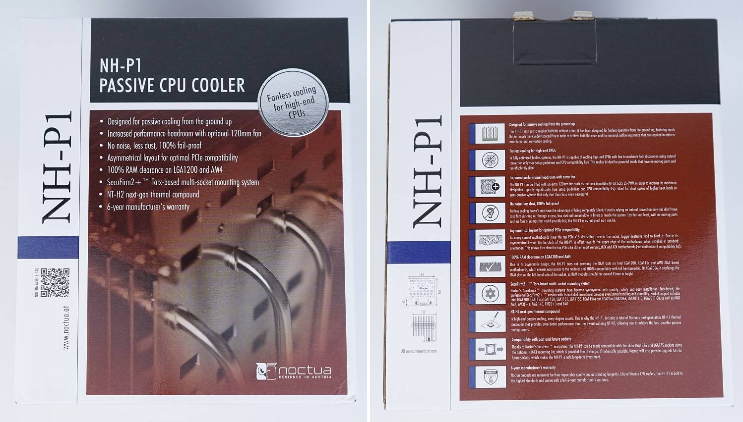 Noctua NH-P1 Passive CPU Cooler