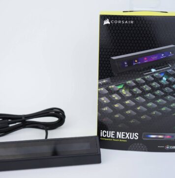 Corsair iCUE NEXUS Companion Touch Screen – Unboxing and Review Corsair iCUE NEXUS Companion Touch Screen