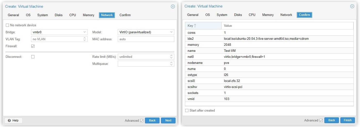 Proxmox VE 7 Виртуальный Машина