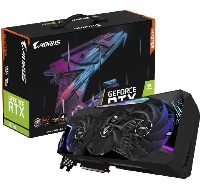 GIGABYTE AORUS GeForce RTX 3080 MASTER 12G