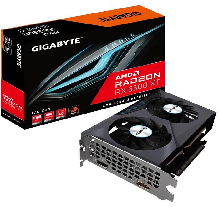 GIGABYTE Radeon RX 6500 XT EAGLE