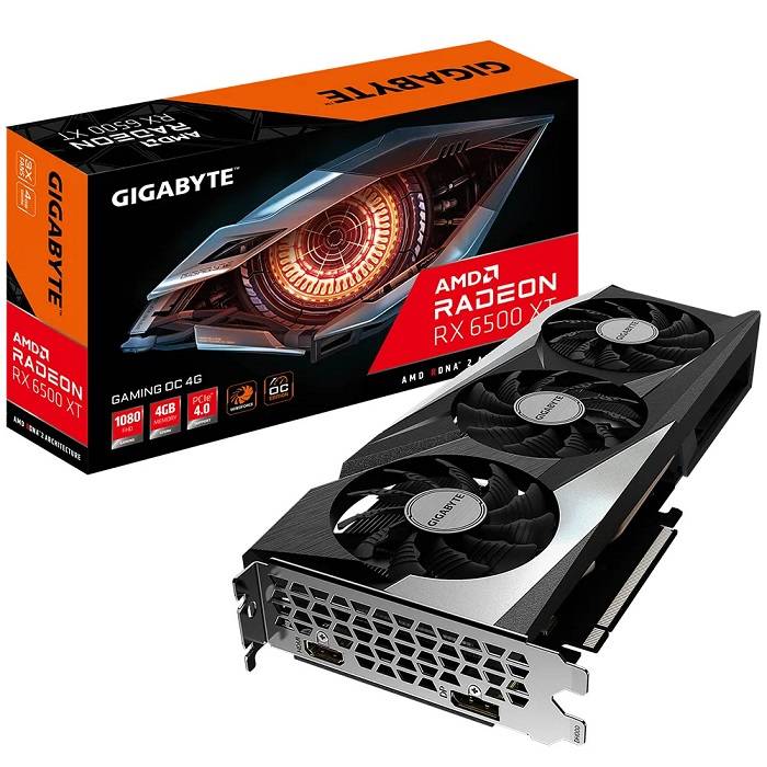 GIGABYTE Radeon RX 6500 XT GAMING OC