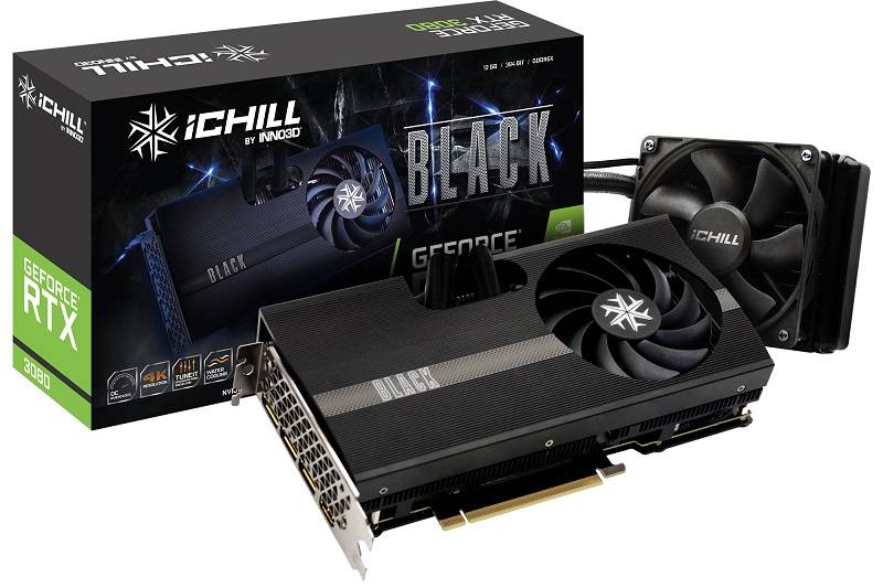 INNO3D GeForce RTX 3080 12GB ICHILL BLACK LHR