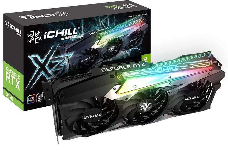 INNO3D GeForce RTX 3080 12GB ICHILL X3 LHR