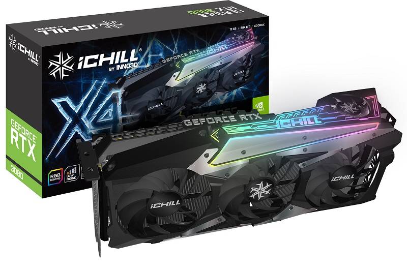 INNO3D GeForce RTX 3080 12GB ICHILL X4 LHR