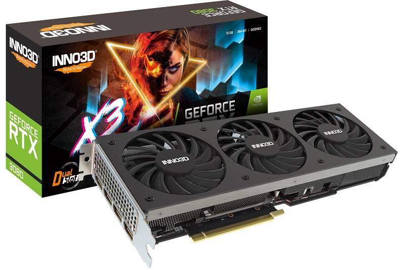 INNO3D GeForce RTX 3080 12GB X3 OC LHR