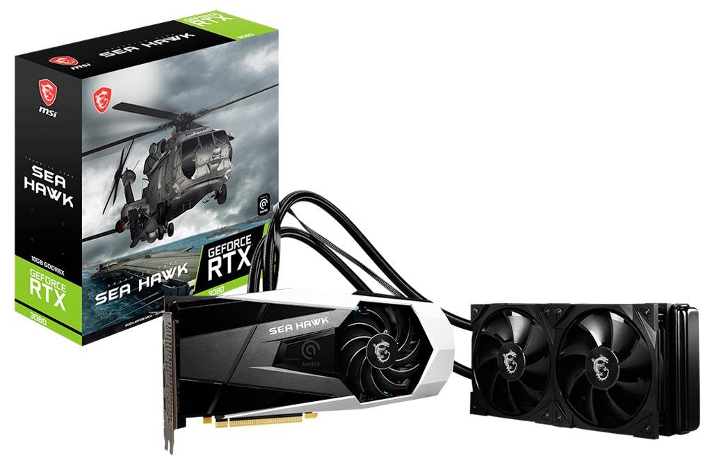 MSI GeForce RTX 3080 SEA HAWK 10G LHR