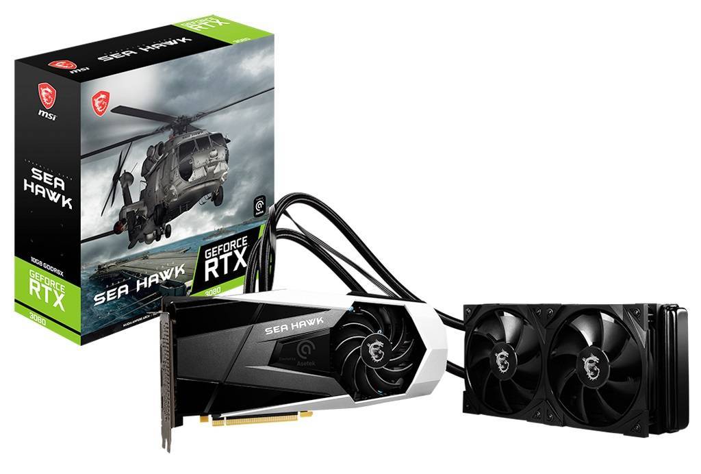 MSI GeForce RTX 3080 SEA HAWK X 10G LHR