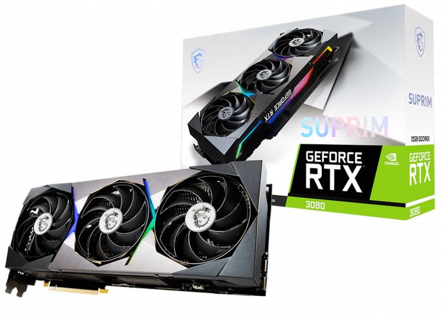 MSI GeForce RTX 3080 SUPRIM 12G LHR