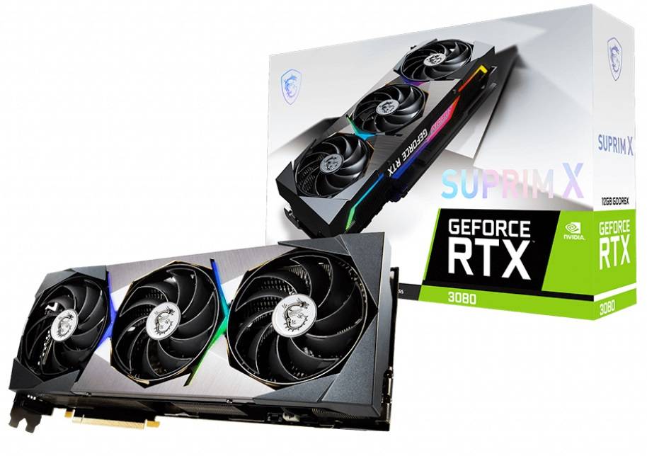 MSI GeForce RTX 3080 SUPRIM X 12G LHR