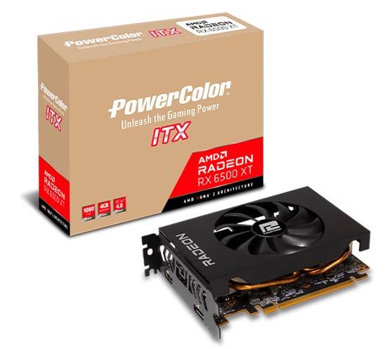 PowerColor Radeon RX 6500 XT ITX