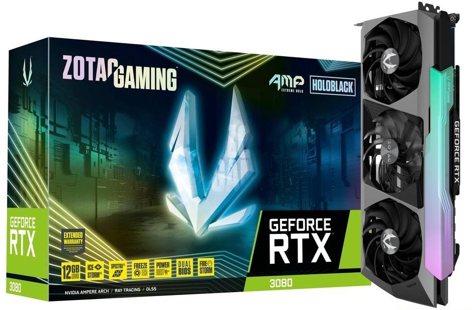 ZOTAC GeForce RTX 3080 AMP Extreme Holo LHR 12GB