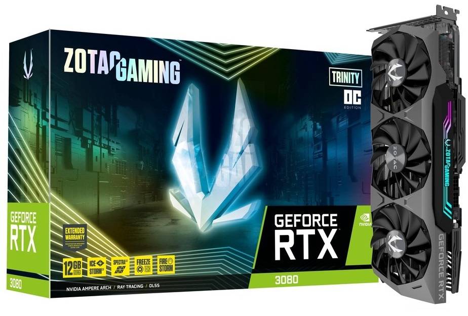 ZOTAC GeForce RTX 3080 Trinity OC LHR 12GB