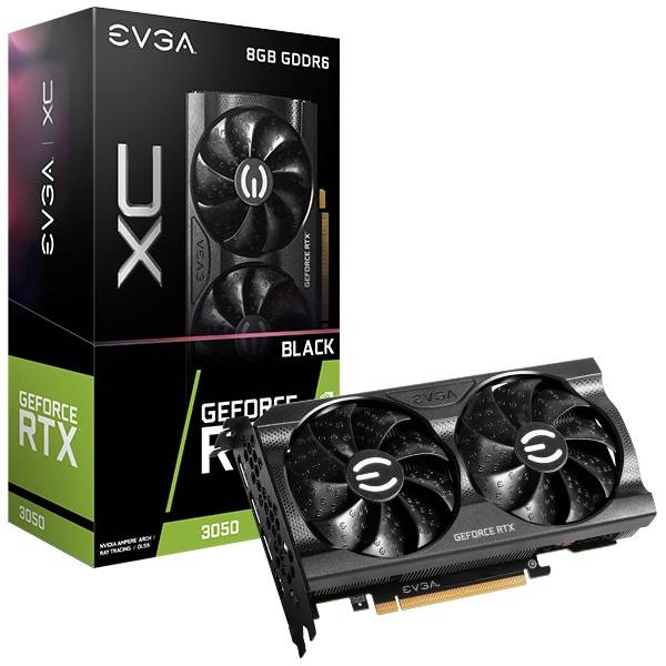 EVGA GeForce RTX 3050 XC BLACK GAMING