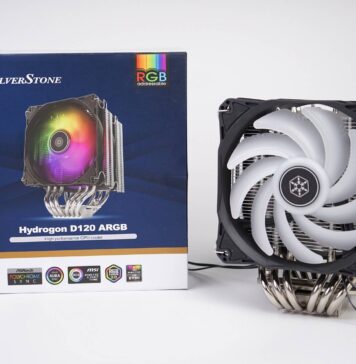 SilverStone Hydrogon D120 ARGB CPU Cooler – Unboxing and Review SilverStone Hydrogon D120 ARGB CPU Cooler