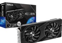 ASRock Arc A750 Challenger D 8GB OC Specifications ASRock Arc A750 Challenger D 8GB OC