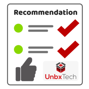 UnbxTech Review Badge