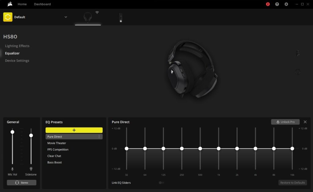 Corsair HS80 RGB Wireless Gaming Headset