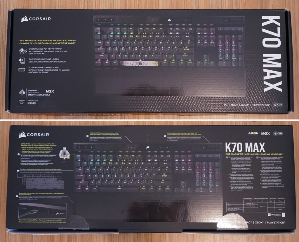 Corsair K70 MAX RGB Mechanical Keyboard